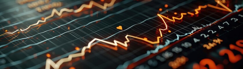 Minimal medical chart with single data point