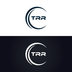 TRR logo. T R R design. White TRR letter. TRR, T R R letter logo design. T R R letter logo design in GOLD, GOLDEN LOGO, THREE, style. letter logo set in one artboard. T R R letter logo vector design.	