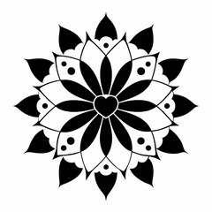 Heart-Centered Mandala Design