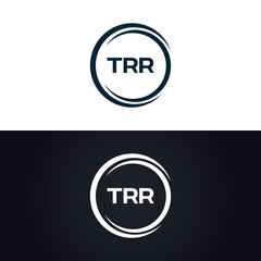 TRR logo. T R R design. White TRR letter. TRR, T R R letter logo design. T R R letter logo design in GOLD, GOLDEN LOGO, THREE, style. letter logo set in one artboard. T R R letter logo vector design.	