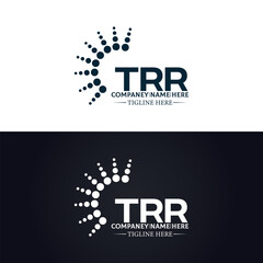 TRR logo. T R R design. White TRR letter. TRR, T R R letter logo design. T R R letter logo design in GOLD, GOLDEN LOGO, THREE, style. letter logo set in one artboard. T R R letter logo vector design.	