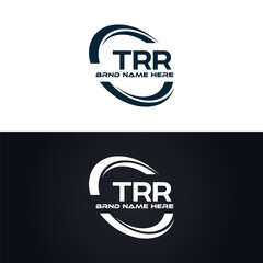 TRR logo. T R R design. White TRR letter. TRR, T R R letter logo design. T R R letter logo design in GOLD, GOLDEN LOGO, THREE, style. letter logo set in one artboard. T R R letter logo vector design.	