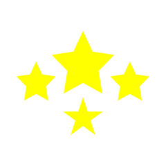 Obraz premium Stars Vector Flat Icon Design