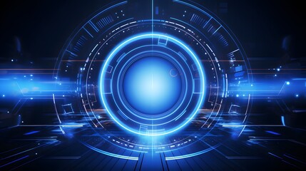 Fototapeta premium Abstract technology background Hi-tech communication concept futuristic digital innovation background vector illustration
