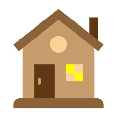 House Vector Flat Icon Design