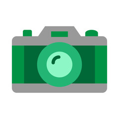 Camera Vector Flat Icon Design