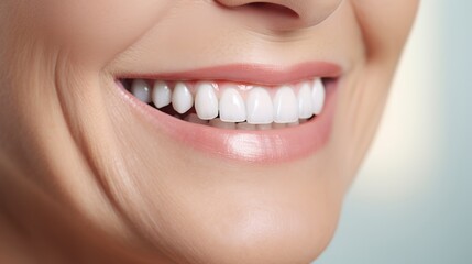 Obraz premium Dental Care. close up mouth senior or adult, Healthy Smile Elderly show beautiful of teeth, confident in orthodontics, advertising, white teeth, online plating, dentures, dental implants,