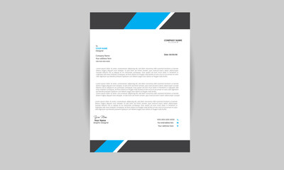 Creative letterhead design