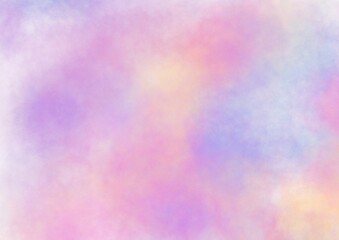 fond nuageux et couleur pastel 