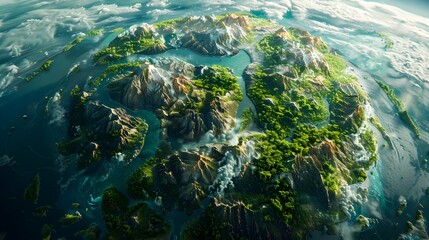 Thriving Alien Worlds Diverse Ecosystems Flourishing on Terraformed Planets