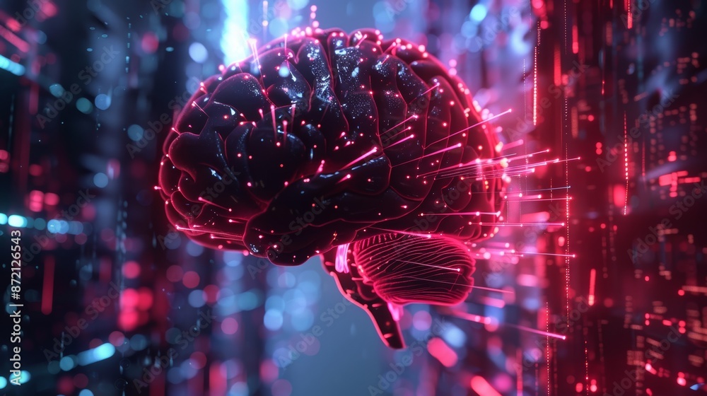 Poster Digital Brain: A voyage through artificial intelligence and vast data landscapes
