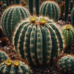 Prickly Pear Parade: The Vibrant Blooms of Desert Cacti