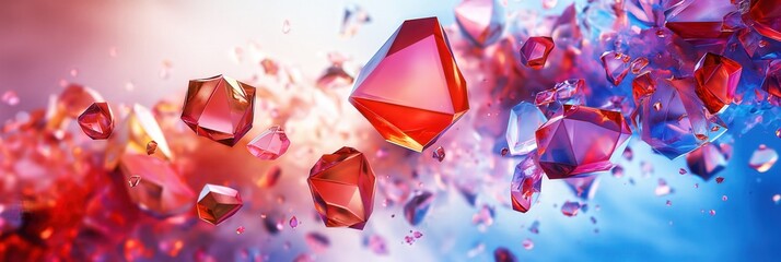 Broken Gems Banner Background