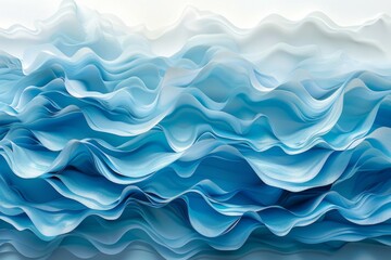 Fototapeta premium Abstract Ocean Waves
