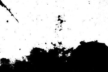 Rustic splash vector texture. Abstract background. Weathered surface and shape. Dirty and damaged backdrop.