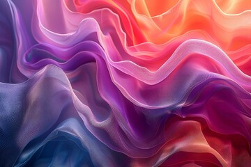 Fototapeta premium Colorful abstract background with waves, perfect for adding a vibrant touch to your design projects.