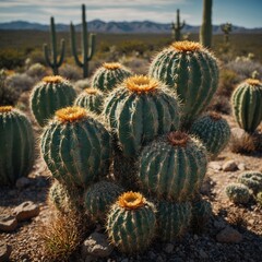 Cactus Garden: A Beautiful Array of Succulent Plants