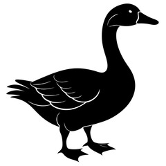 Cute Duck Isolated Vector Illustration for Creative Designs
