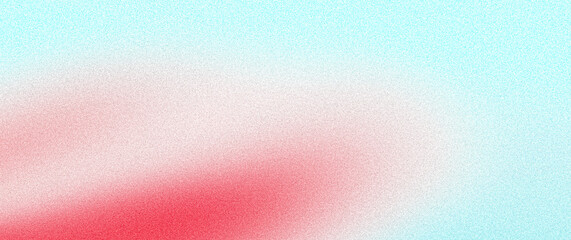 Grainy noise texture background, abstract red pink cyan blue vibrant color gradient banner, poster cover, backdrop design