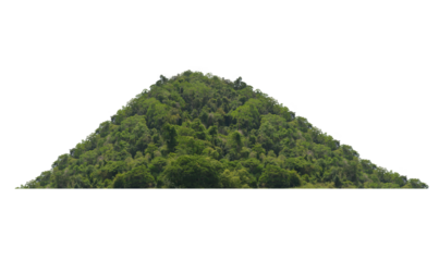 .mountain isolated transparency background.