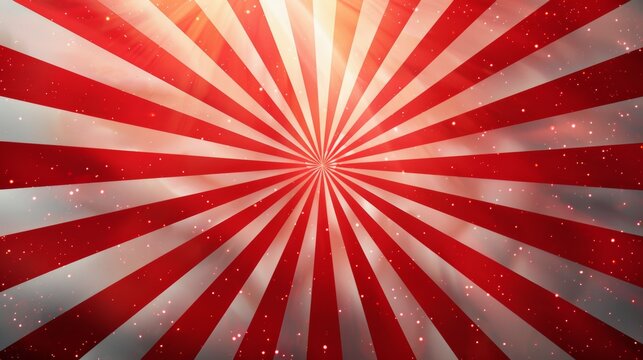 circus tent background, red and white strips
