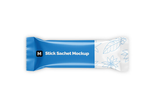 Stick Sachet Mockup