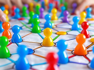 Individuals playing games that require logical deduction, such as Clue or Mastermind, emphasizing analytical thinking.
