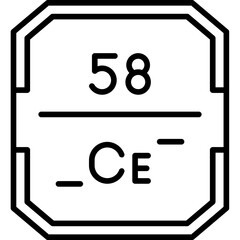 Cerium Icon