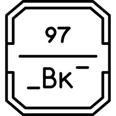 Berkelium Icon