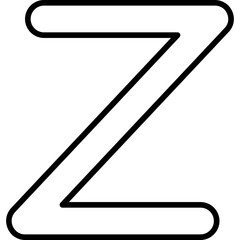 Ahalphabet Z Icon