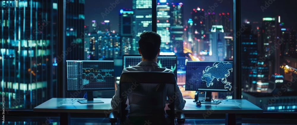 Poster Data management systems with KPIs and metrics that are tied to databases are used by business analysts for technology finance, operations, sales, and marketing.