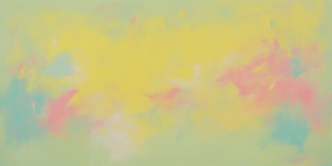 Obraz premium Abstract Surreal Colorful Fragmented Oil Painting