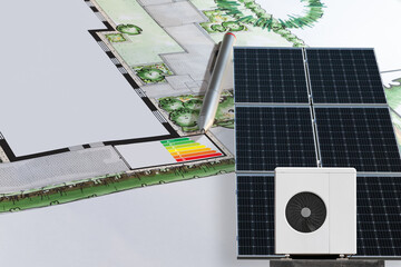 Energy efficient construction and renovation. Energy efficiency class for heat pumps