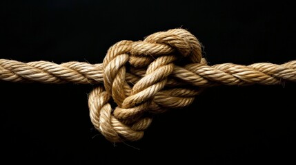 The rope is tied into a dead knot. . World Suicide Prevention Day.