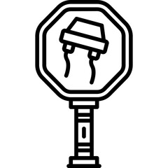 Slippery When Wet Sign Icon
