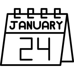 January 24 Icon