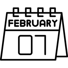 February 7 Icon