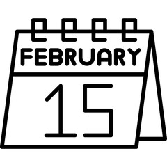February 15 Icon