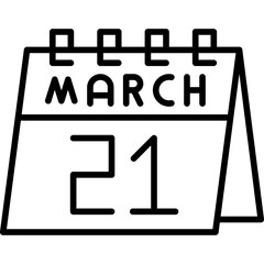 March 21 Icon