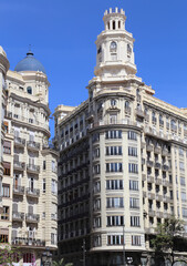 Obraz premium Plaza del Ayuntamiento of Valencia