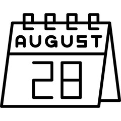 August 28 Icon