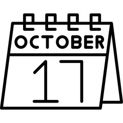 October 17 Icon
