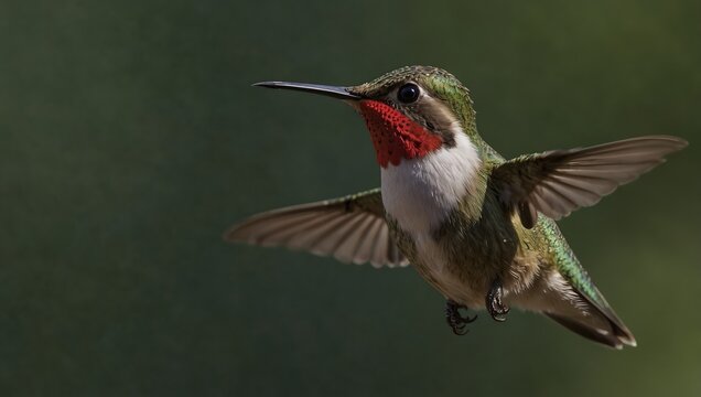 A day in the life of a hummingbird, from dawn till dusk ai_generated