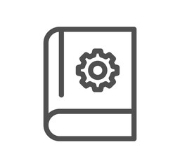 Setting and controls related icon outline and linear vector.	
