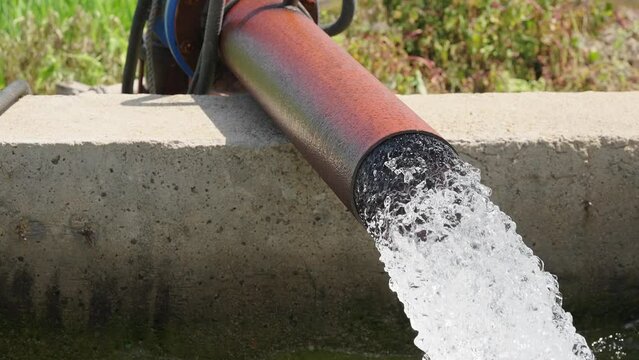 Water wells for paddy field irrigation in Northeast China