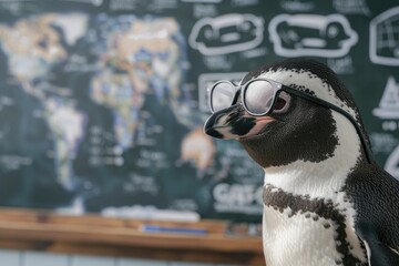 A Penguin's World Map