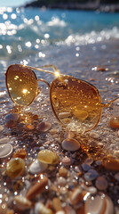 sunglasses_on_the_beach_in_the_style_of_snapshot_1