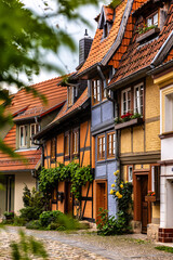 Quedlinburg, unesco, unescoweltkulturerbe, weltkulturerbe, kulturerbe, sachsenanhalt, ostdeutschland, fachwerk, fachwerkstadt, altstadt, bunt, mittelzentrum, oberzentrum, landkreis, mittelstadt, pitto