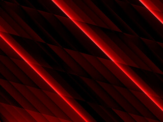 Czerwone tło ściana tekstura kształty © Alythier