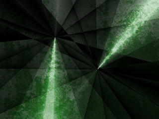 Zielone tło ściana tekstura kształty © Alythier